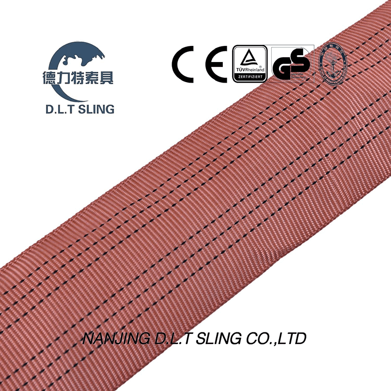 VI ton PES plana webbing fundam funda ad elevatio