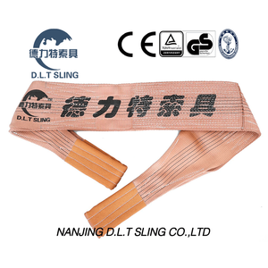 VI ton PES plana webbing fundam funda ad elevatio