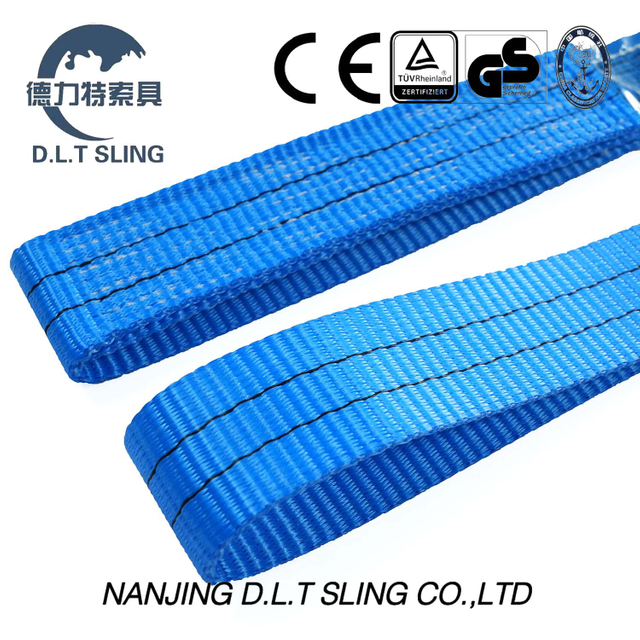 Blue et nigrum linea infinita webbing fundamendum 2m