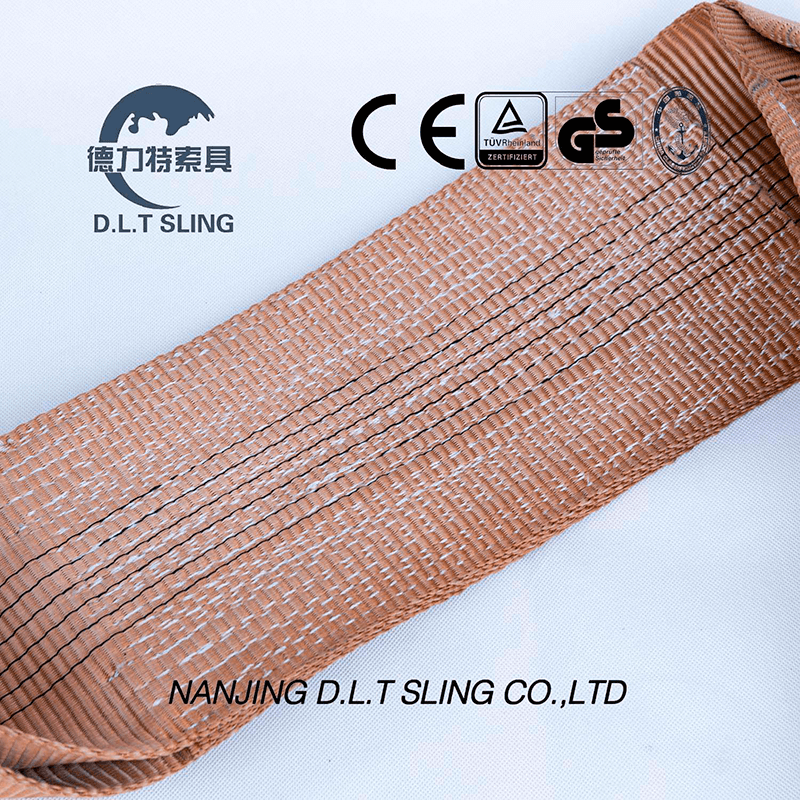 VI ton PES plana webbing fundam funda ad elevatio